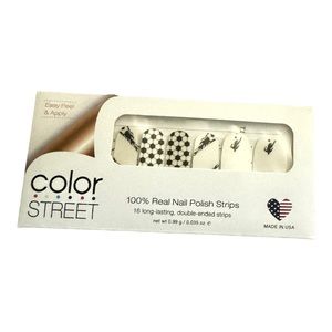 Color Street KICK IT UP A NOTCH Clear Overlay Soccer Sports Player Ball